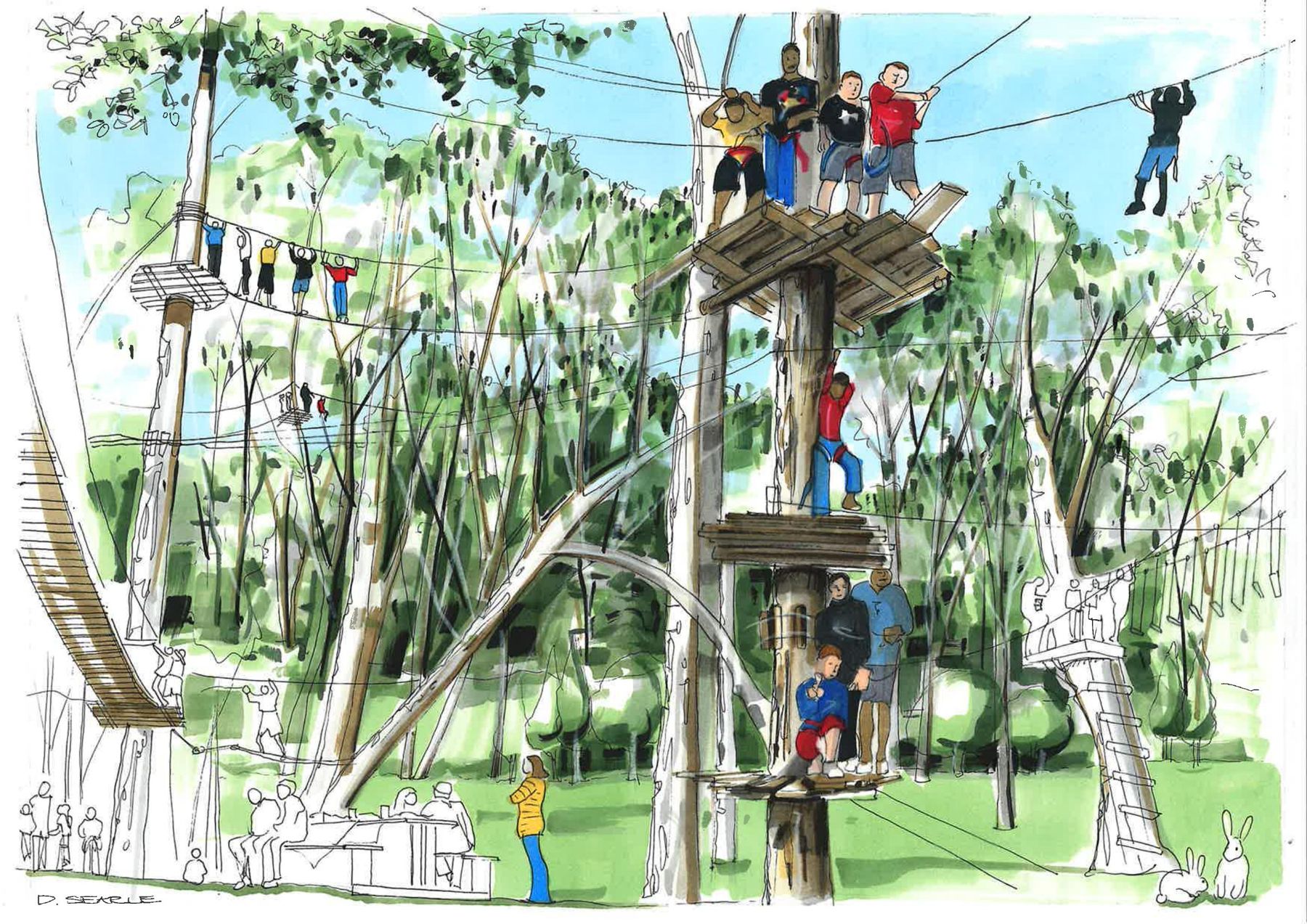 Zoo | Artist's Impressions | Debby Searle Architect